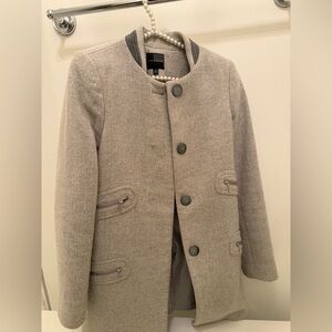 The Limited gray pea coat.